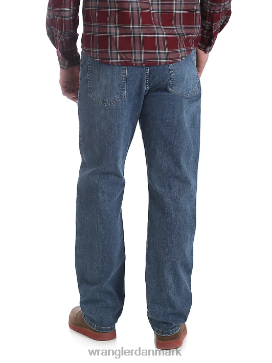 tøj Wrangler femstjernet premium denim flex for komfort jean med afslappet pasform skifer (97fxvst) Mænd 06DT484