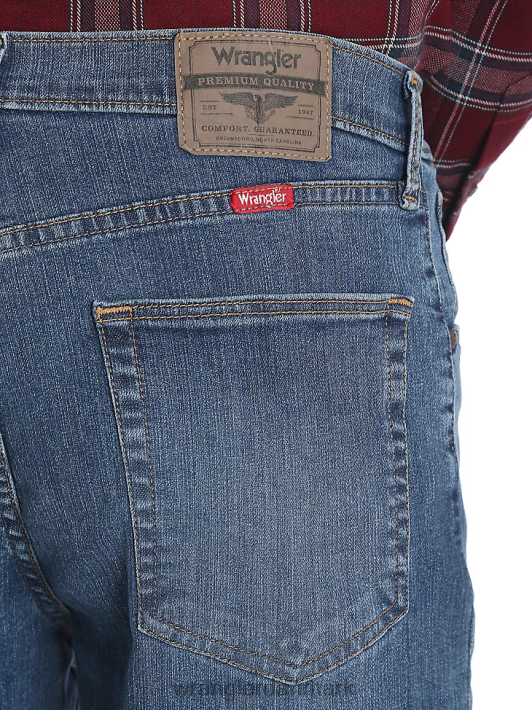tøj Wrangler femstjernet premium denim flex for komfort jean med afslappet pasform skifer (97fxvst) Mænd 06DT484