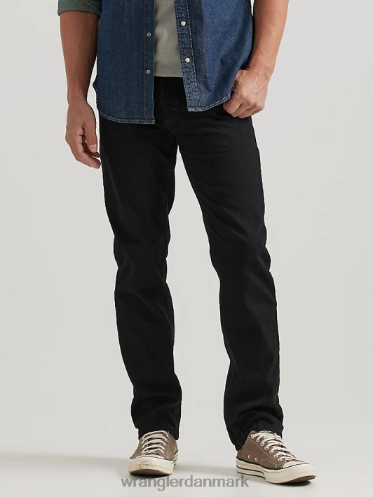 tøj Wrangler femstjernet premium denim jeans i regular fit kulsort (96501cb) Mænd 06DT492
