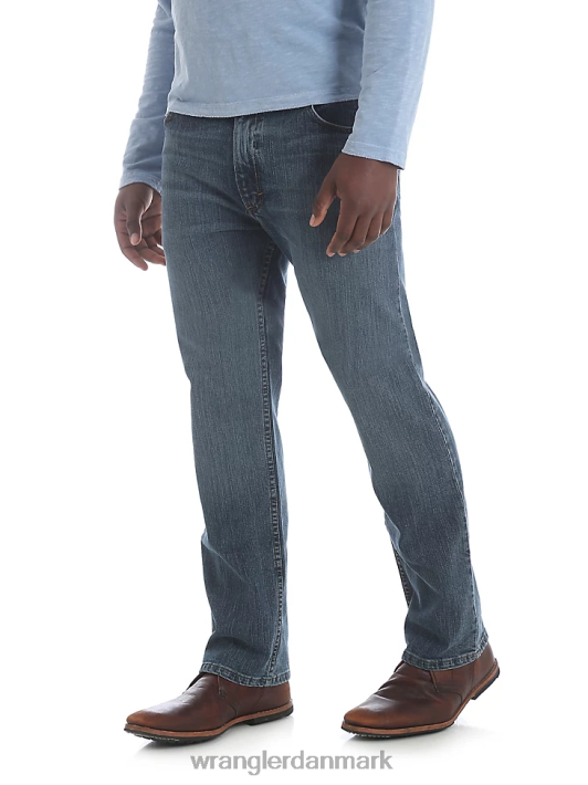tøj Wrangler femstjernet premium performance-serie regular fit jean grus (96cfvgv) Mænd 06DT471