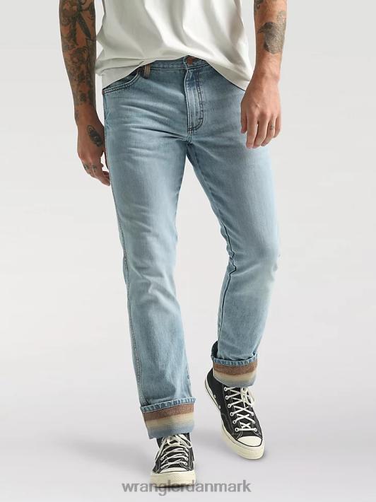 tøj Wrangler flex jeans med atletisk pasform takket (mgw16jg) Mænd 06DT4174