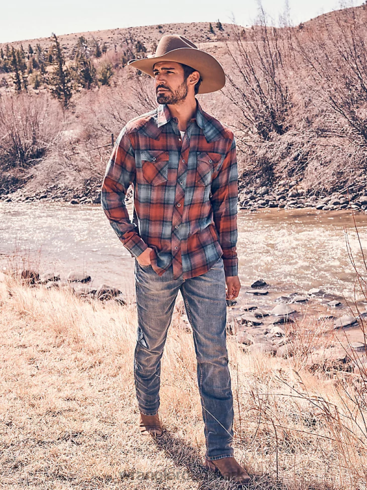 tøj Wrangler retro slim fit jean med lige ben bozeman (wlt88bz) Mænd 06DT427