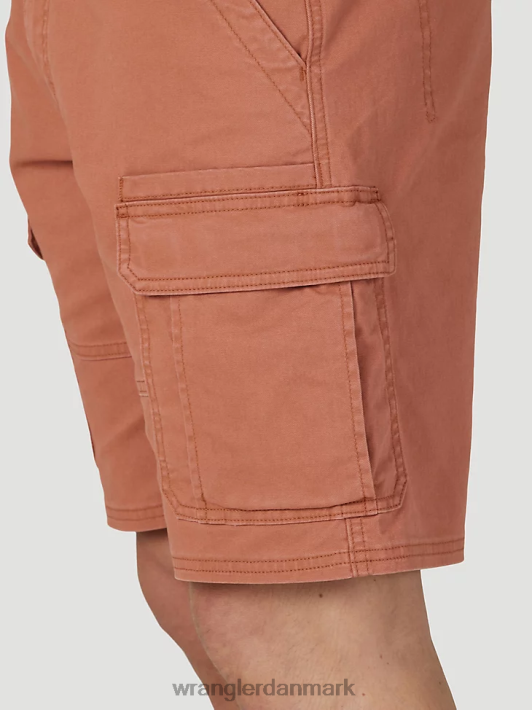 tøj Wrangler authentics stretch cargo short kobberbrun (112316284) Mænd 06DT4555