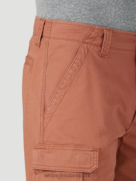 tøj Wrangler authentics stretch cargo short kobberbrun (112316284) Mænd 06DT4555
