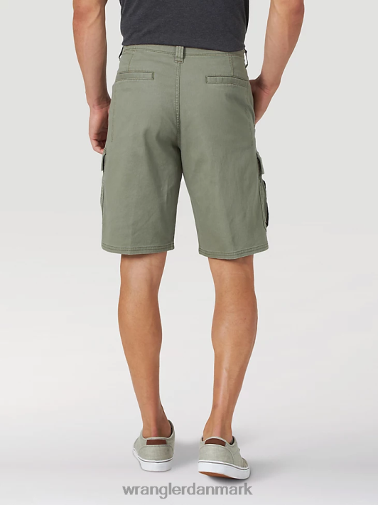 tøj Wrangler authentics stretch cargo short støvet oliven (10zm6acdo) Mænd 06DT4556