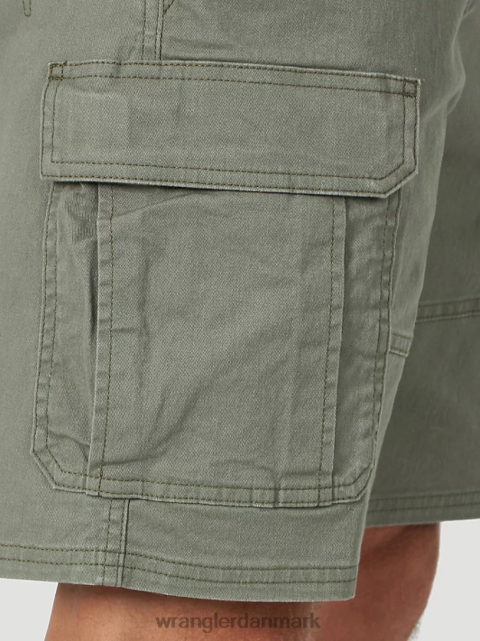 tøj Wrangler authentics stretch cargo short støvet oliven (10zm6acdo) Mænd 06DT4556