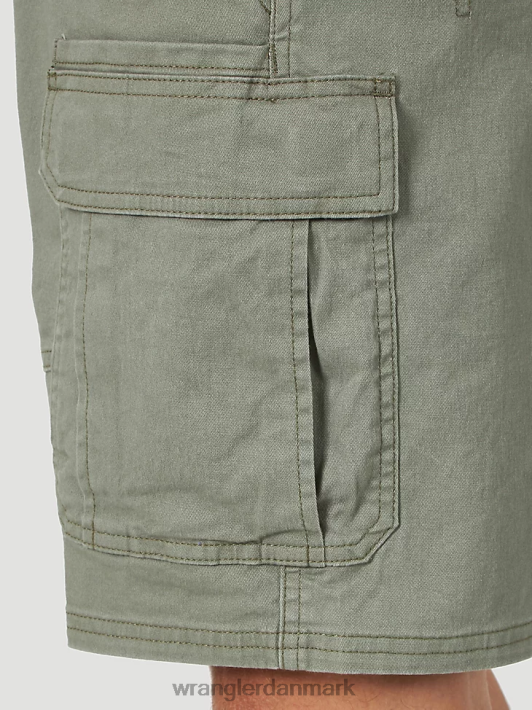 tøj Wrangler authentics stretch cargo short støvet oliven (10zm6acdo) Mænd 06DT4556