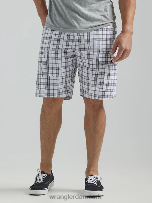 tøj Wrangler femstjernet premium cargo short hvid plaid (112336289) Mænd 06DT4519