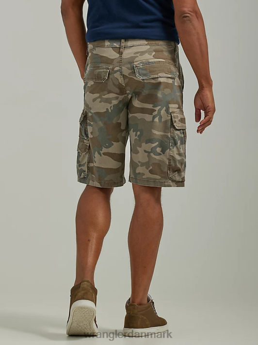 tøj Wrangler femstjernet premium stablet last kort skyggebrun camo (112336366) Mænd 06DT4533