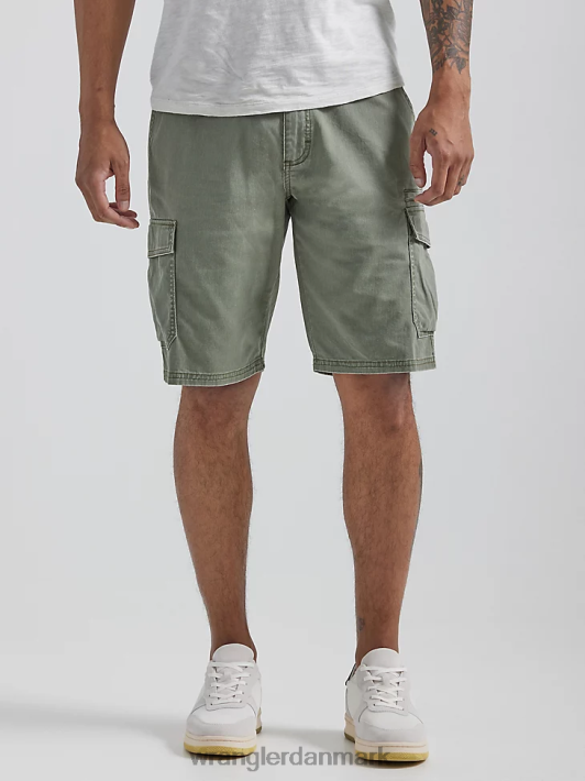 tøj Wrangler flex twill cargo short gran (112330393) Mænd 06DT4550