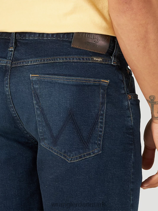 tøj Wrangler fri til at strække denim kort mørk denim (112317149) Mænd 06DT4579