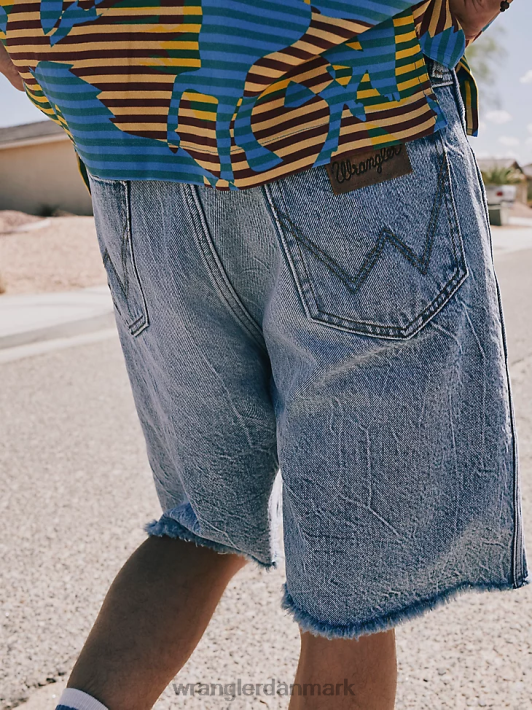 tøj Wrangler løs pasform denim short bodark (112332619) Mænd 06DT4581