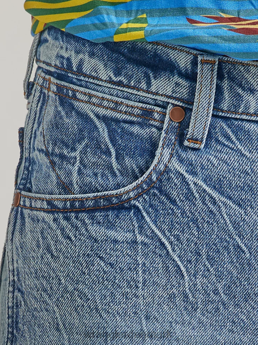tøj Wrangler løs pasform denim short bodark (112332619) Mænd 06DT4581