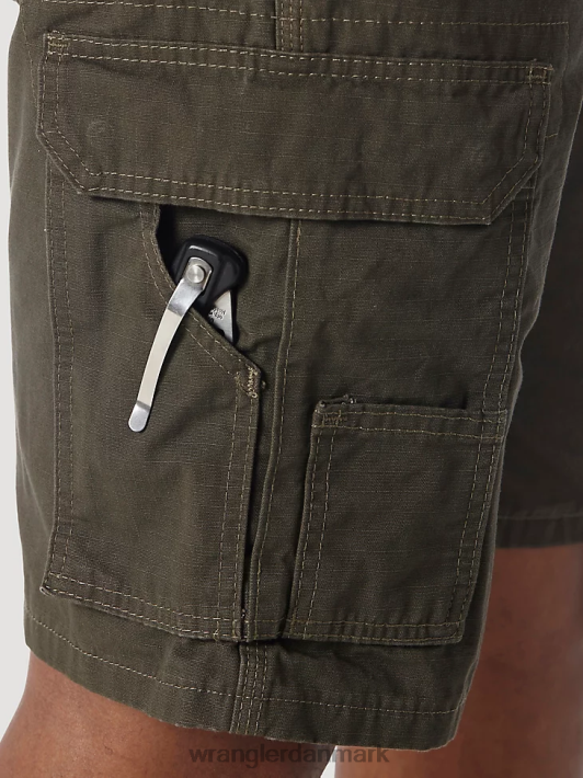 tøj Wrangler riggs workwear ripstop ranger cargo short loden (3w360ld) Mænd 06DT4524