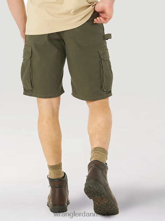 tøj Wrangler riggs workwear stretch ranger cargo short loden (3w362ld) Mænd 06DT4537