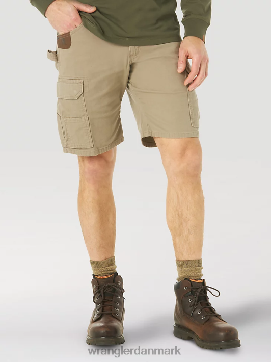 tøj Wrangler riggs workwear stretch ranger cargo short mørk kaki (3w362dk) Mænd 06DT4536