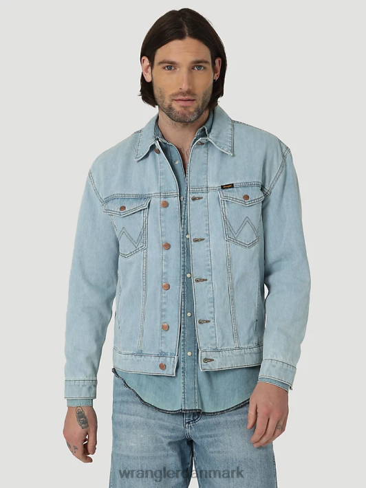 tøj Wrangler arv anti-fit jakke isnende blå (112321108) Mænd 06DT4618