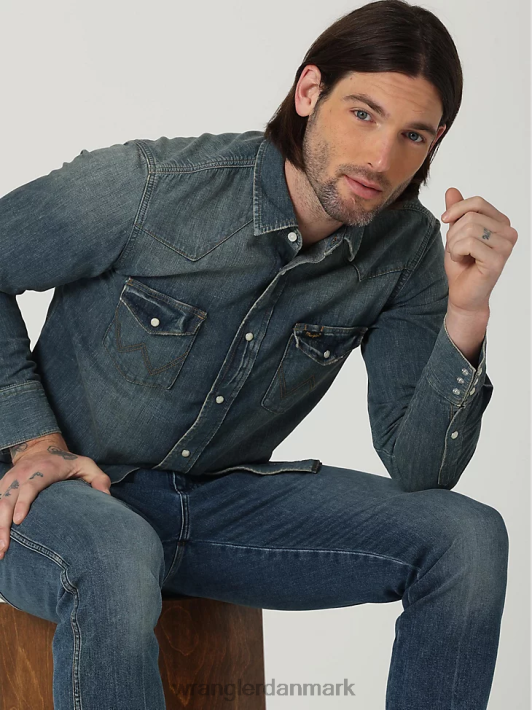 tøj Wrangler arv arbejdstrøje ler vasket (112319084) Mænd 06DT4476