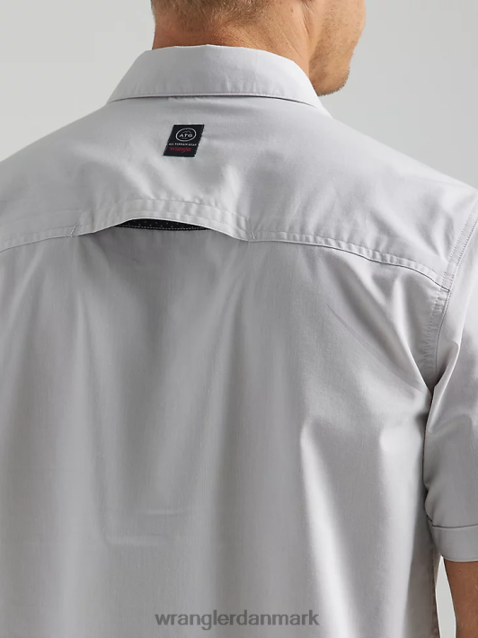 tøj Wrangler atg asymmetrisk skjorte med lynlåslomme tåge (112333905) Mænd 06DT4328