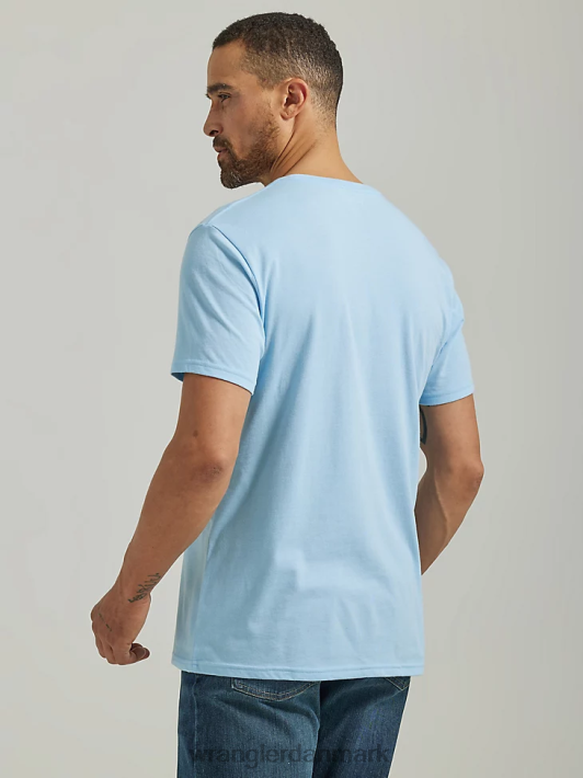 tøj Wrangler riggs arbejdstøj kortærmet henley askelyng (3w760ah) Mænd 06DT4271