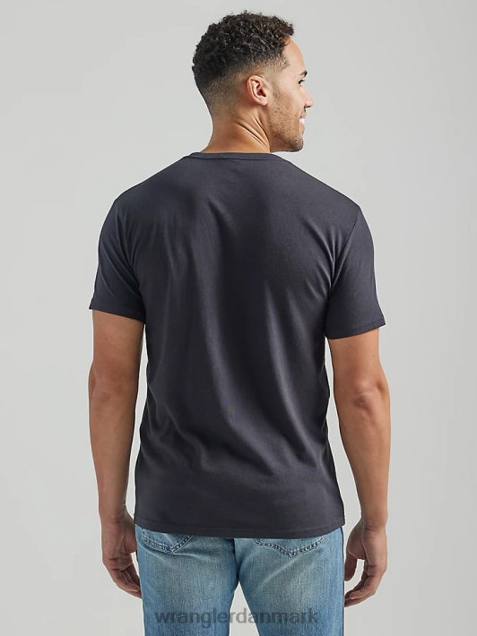 tøj Wrangler riggs arbejdstøj kortærmet henley askelyng (3w760ah) Mænd 06DT4271