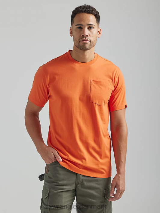 tøj Wrangler riggs workwear kortærmet 1 lomme ydeevne t-shirt koi (112324982) Mænd 06DT4283